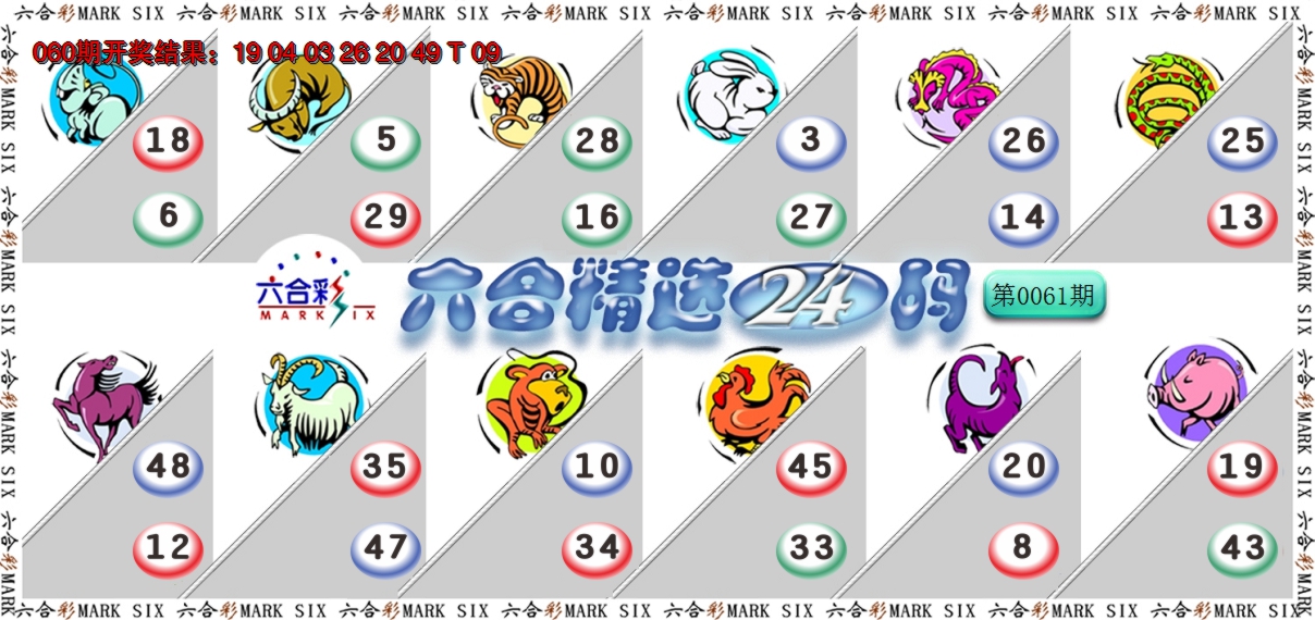 2025061期六合精选24码
