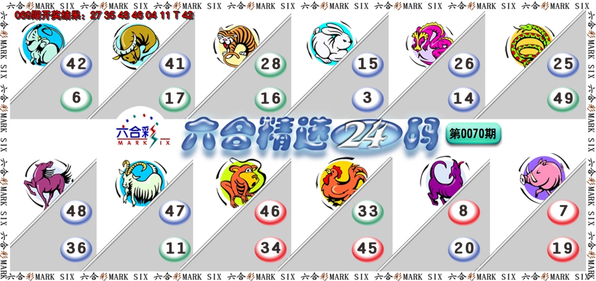2025070期六合精选24码