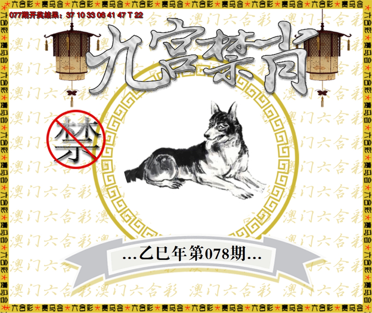 2025078期九宫禁肖