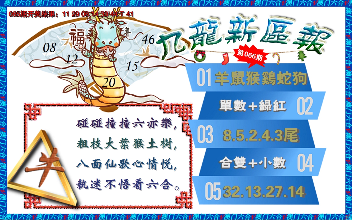 2025066期澳门新区报