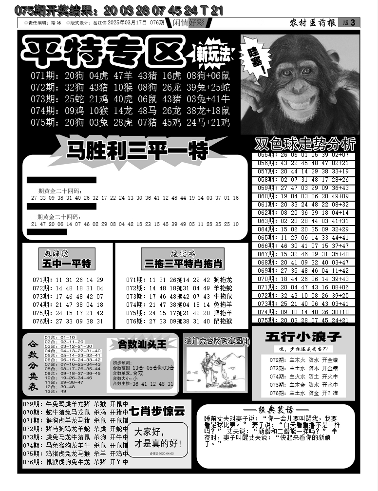 2025076期新粤彩F
