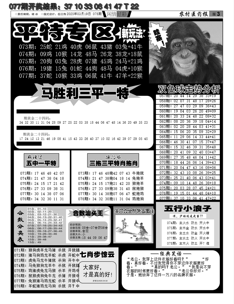 2025078期新粤彩F