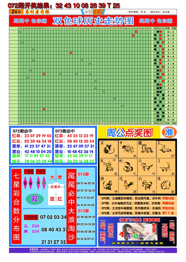 2025073期粤彩联盟B