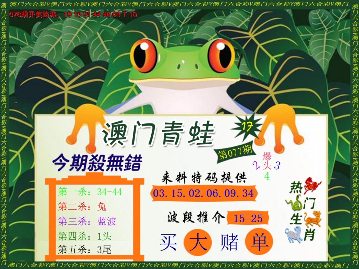 2025077期青蛙系列17