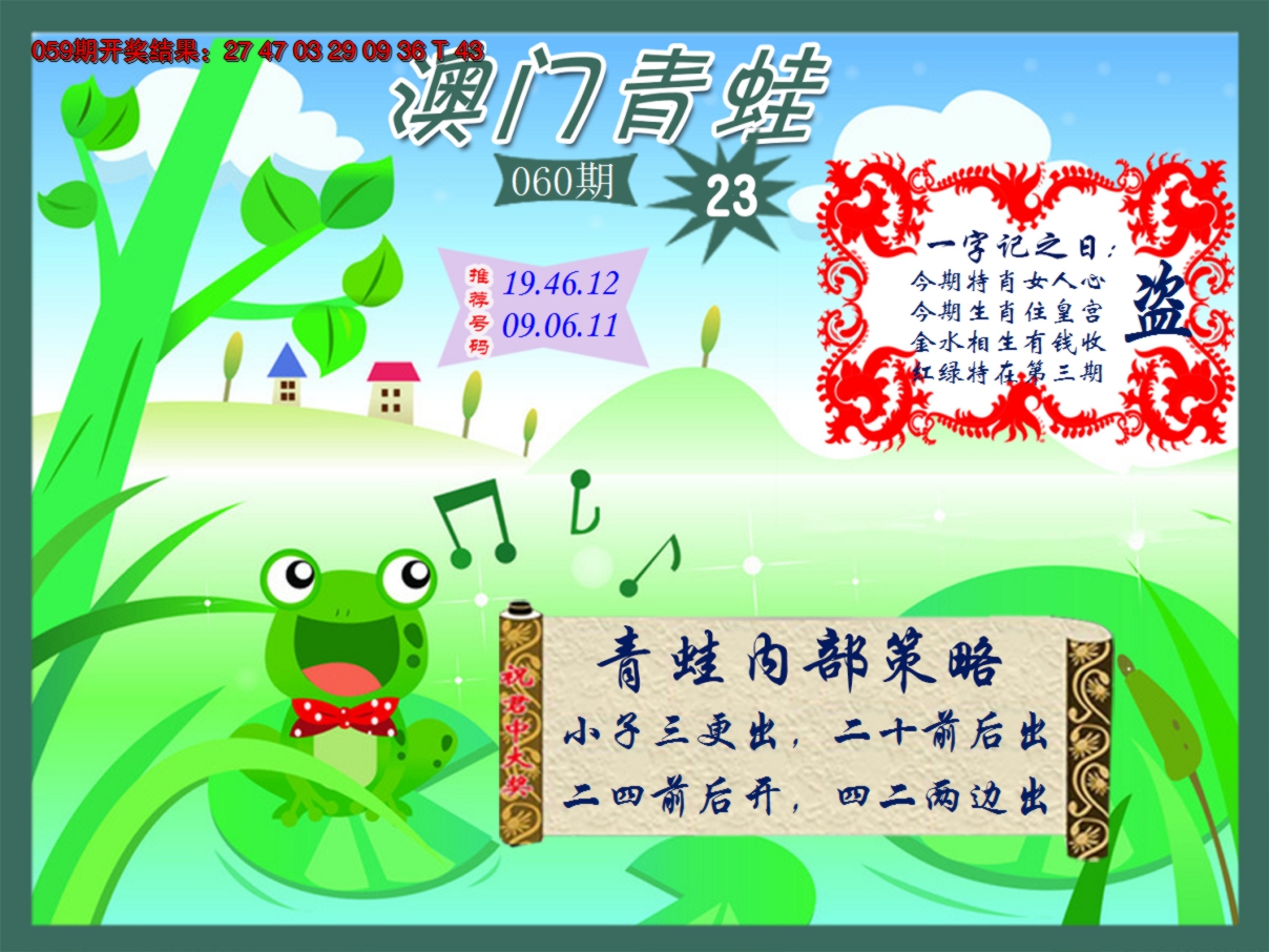 2025060期青蛙系列23