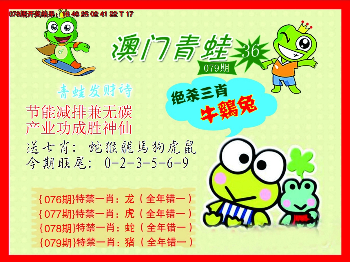 2025079期青蛙系列36