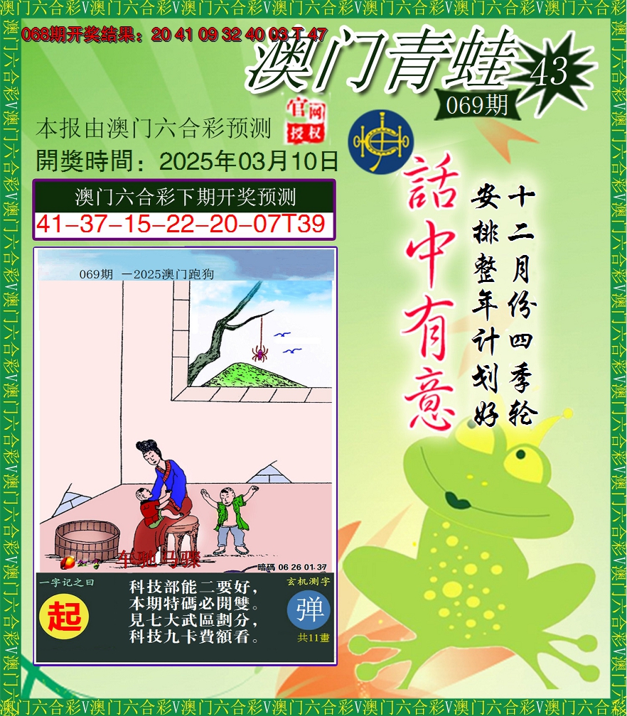 2025069期青蛙系列43