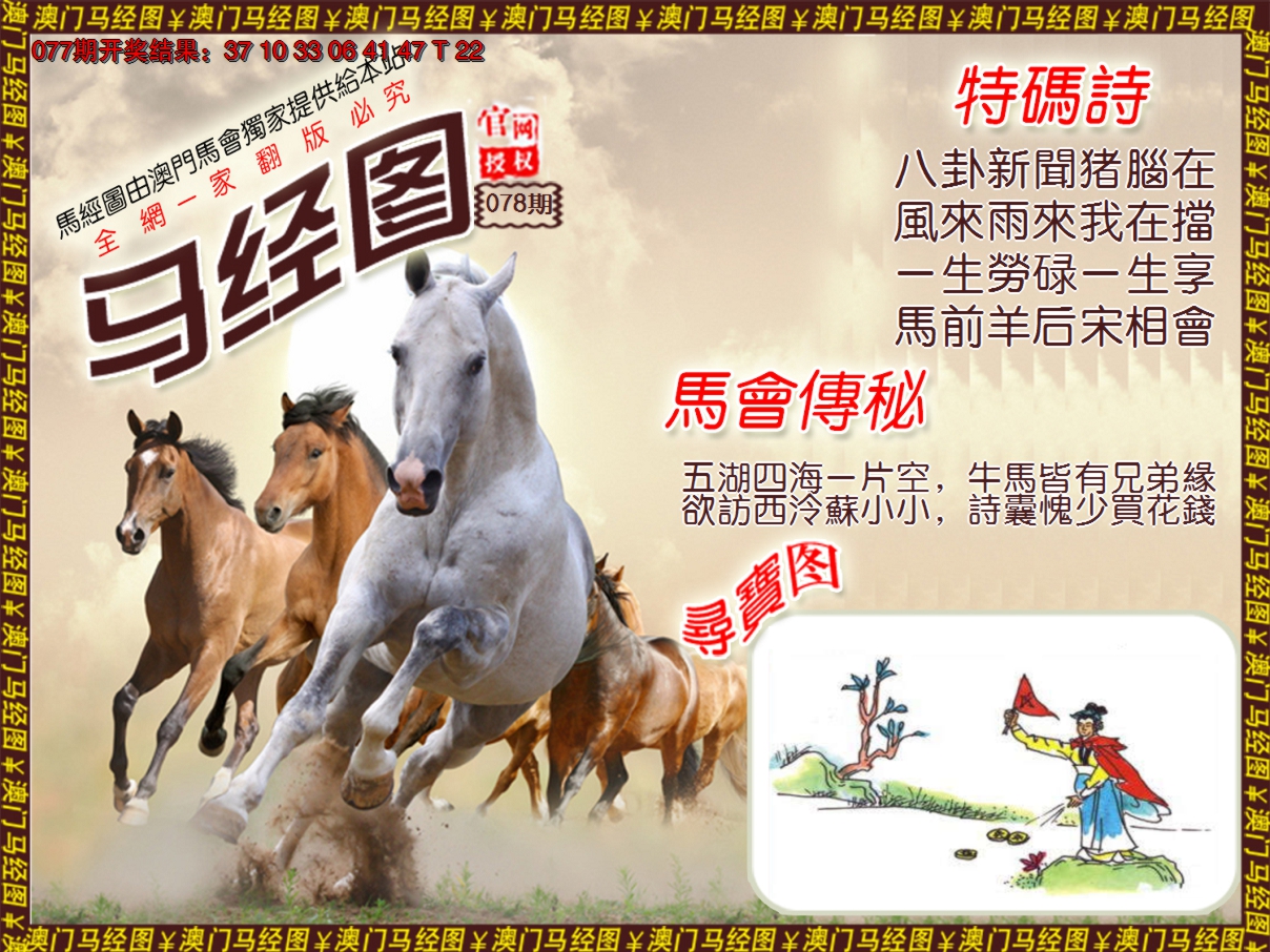 2025078期马经系列1