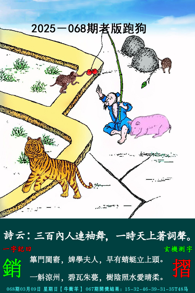 2025068期老跑狗图