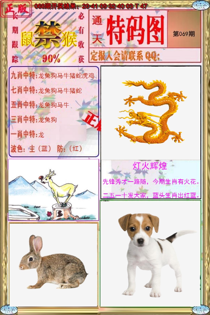 2025069期特码图