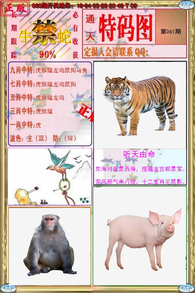 2025061期特码图