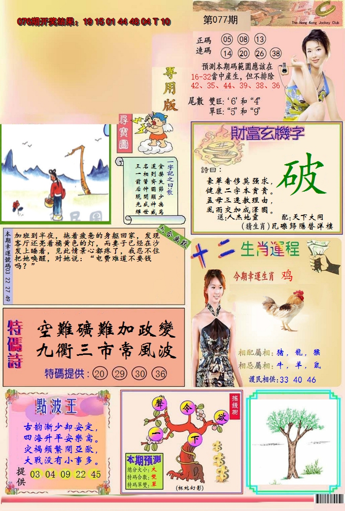 2025077期九龍专用版(推荐)