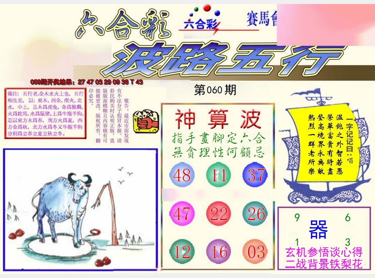 2025060期波路五行
