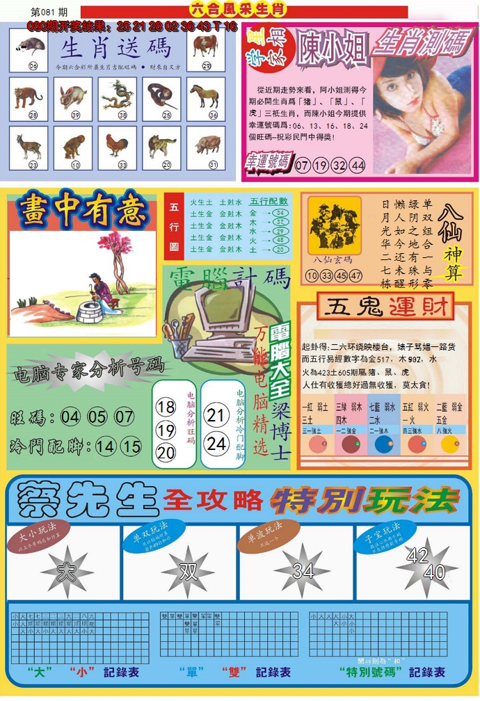 2025081期六合风采B