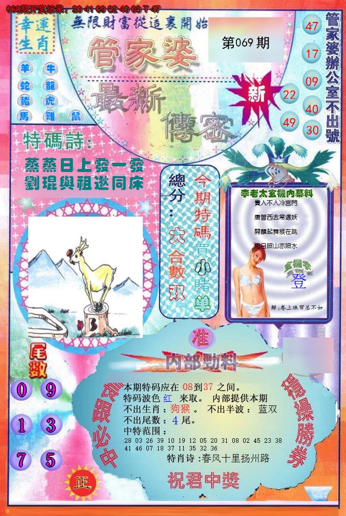 2025069期管家婆新传密