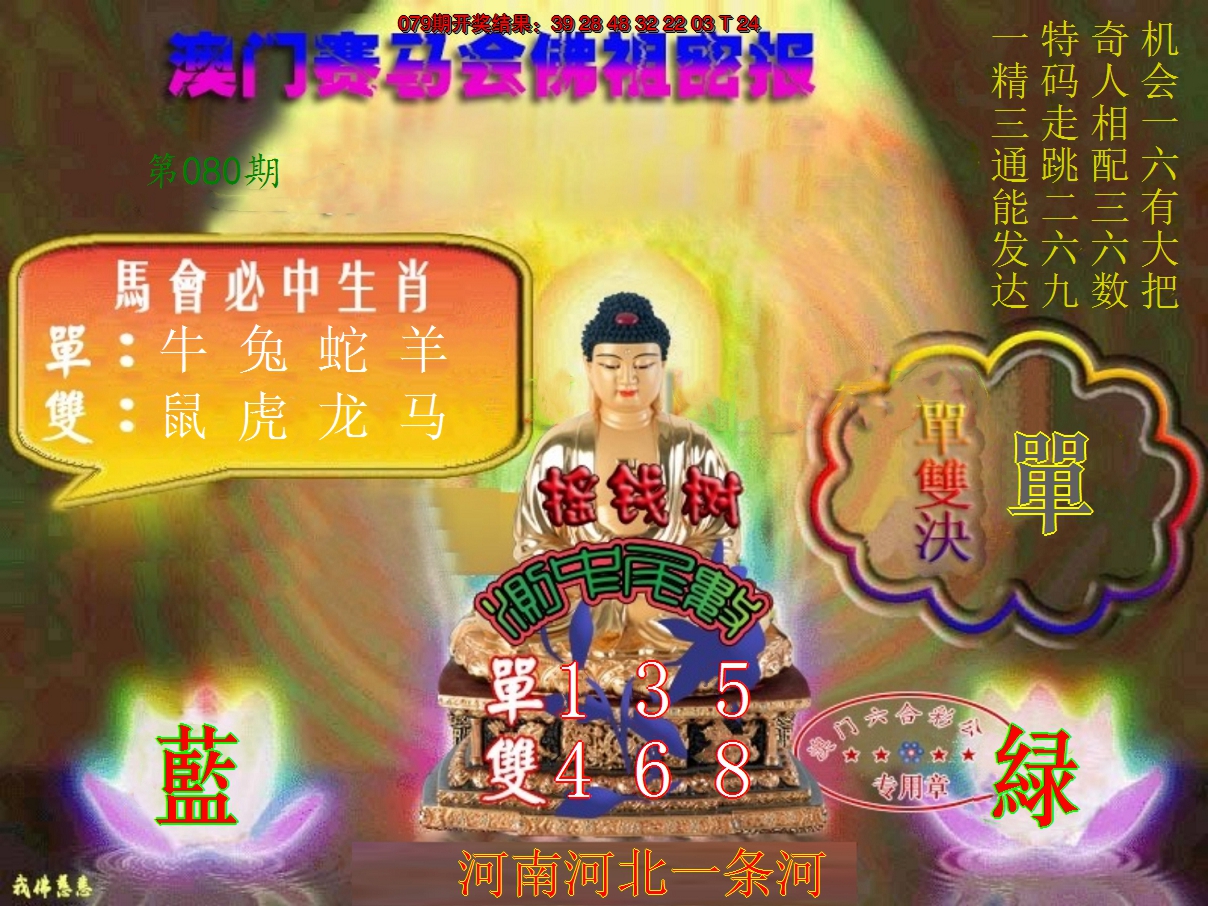 2025080期佛主密报-莲花双宝