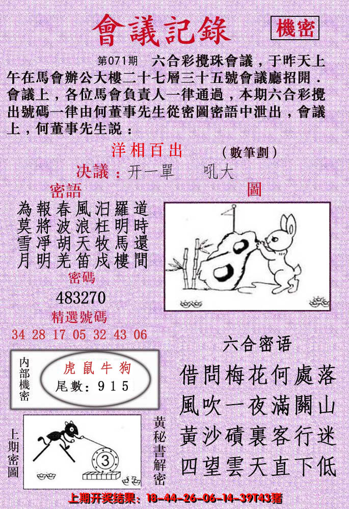 2025071期会议记录
