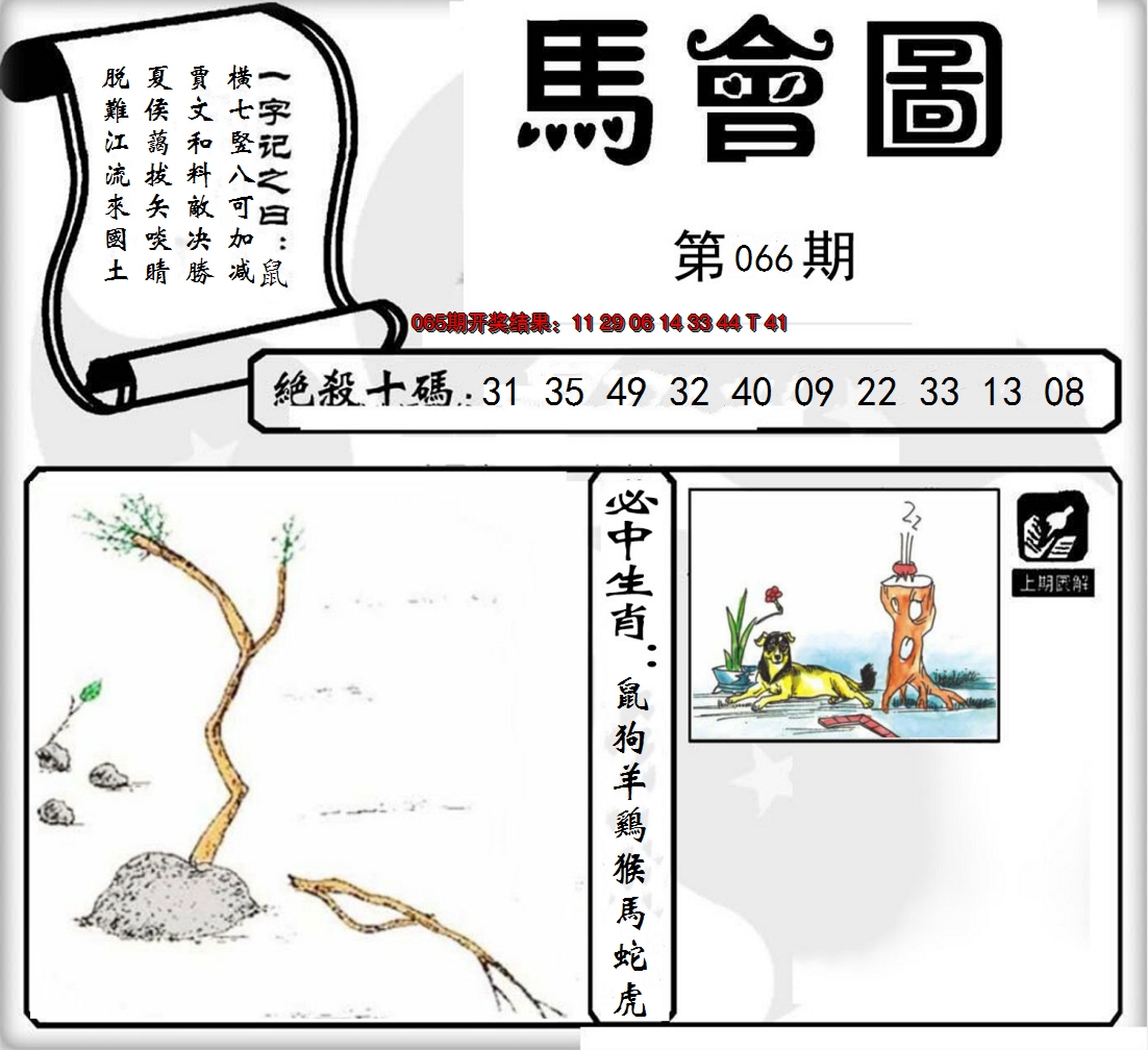 2025066期马会图