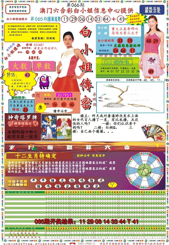 2025066期白小姐传密
