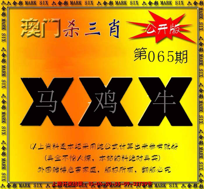 2025065期杀三肖 {公开版}