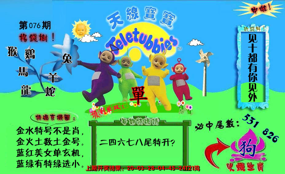 2025076期宝宝特码图