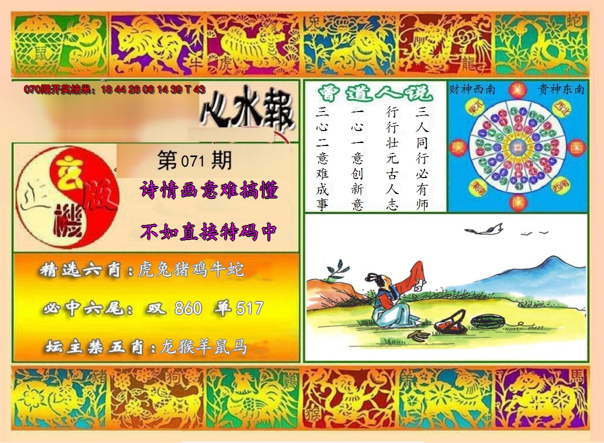2025071期九龙心水报