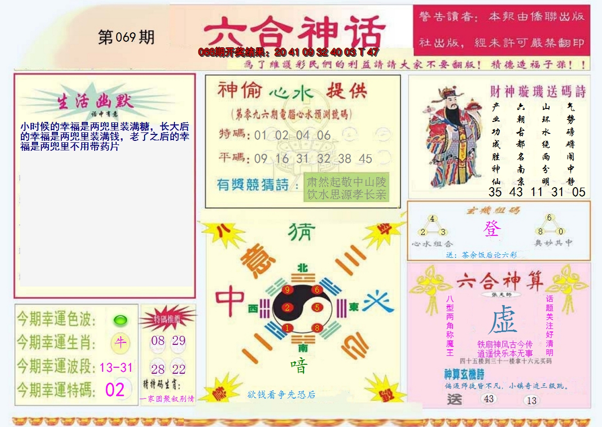 2025069期六合神话