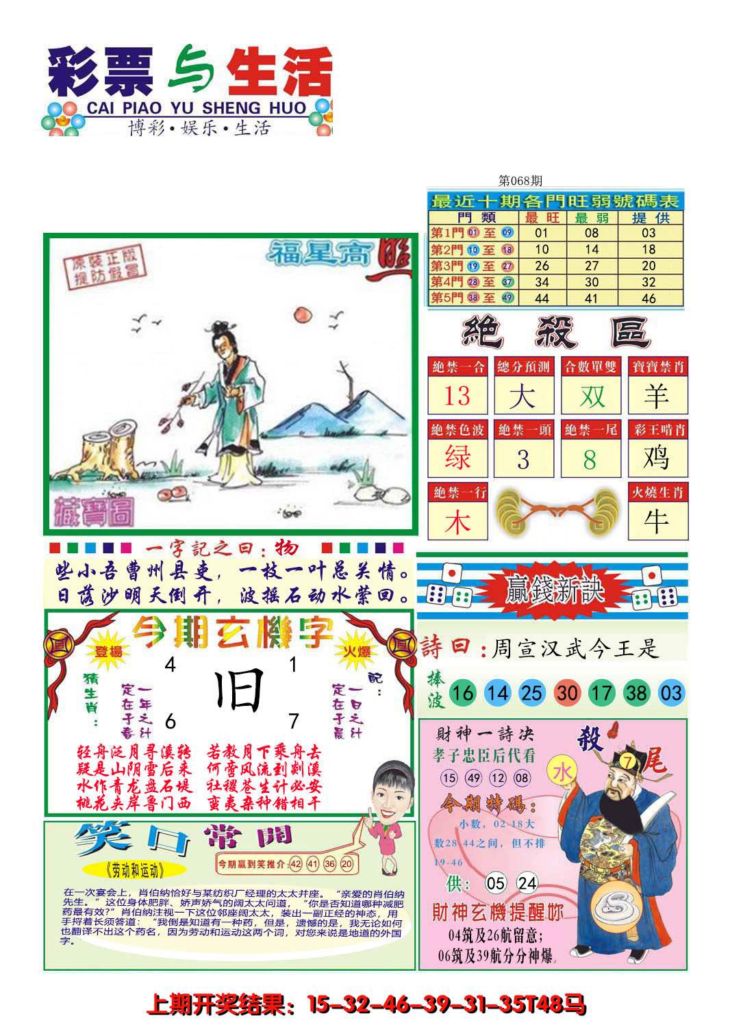 2025068期合众赌经A