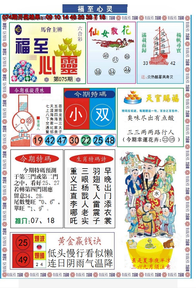 2025075期福至心灵