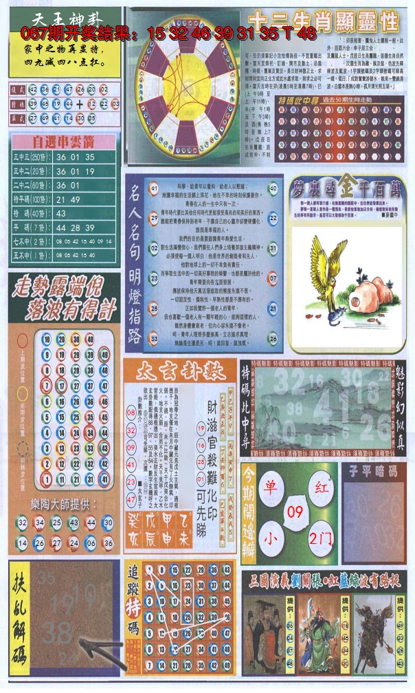 2025068期新报跑狗-2(背面)