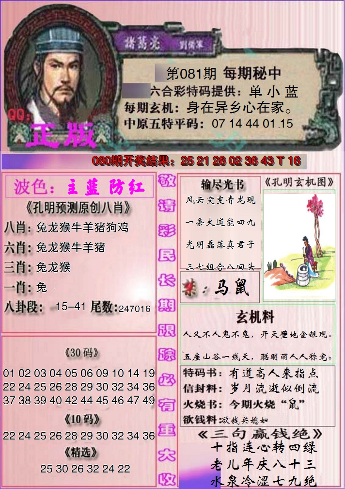 2025081期一代孔明报