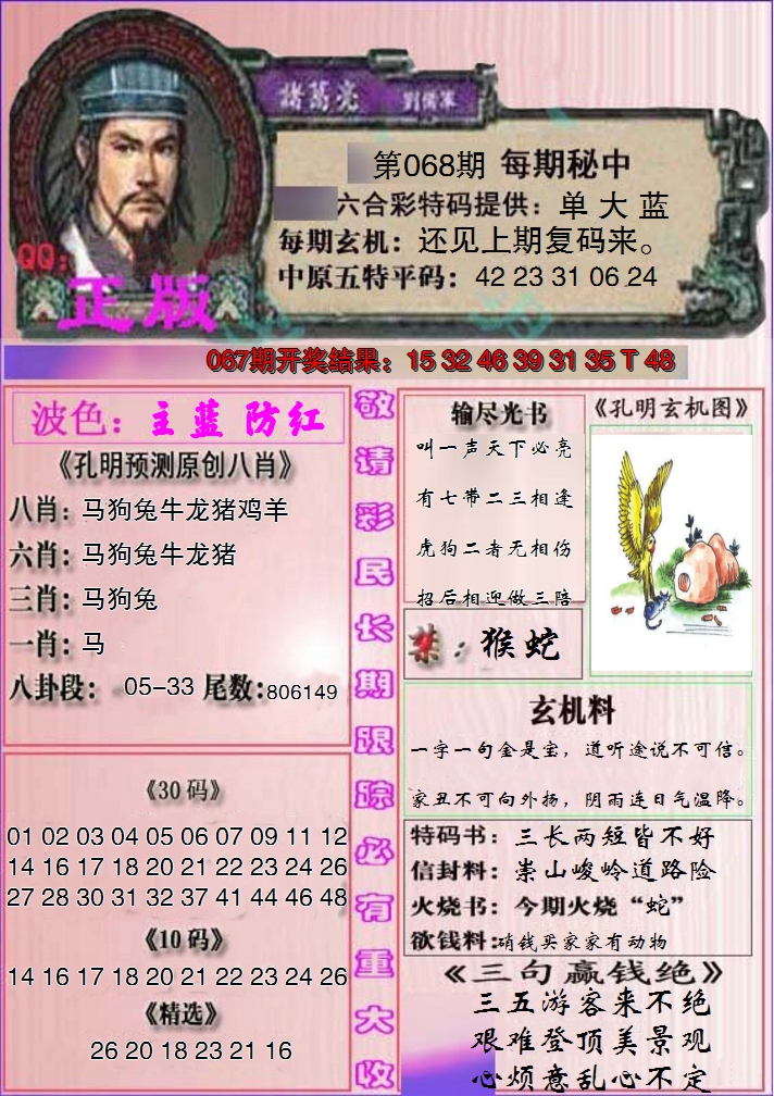 2025068期一代孔明报