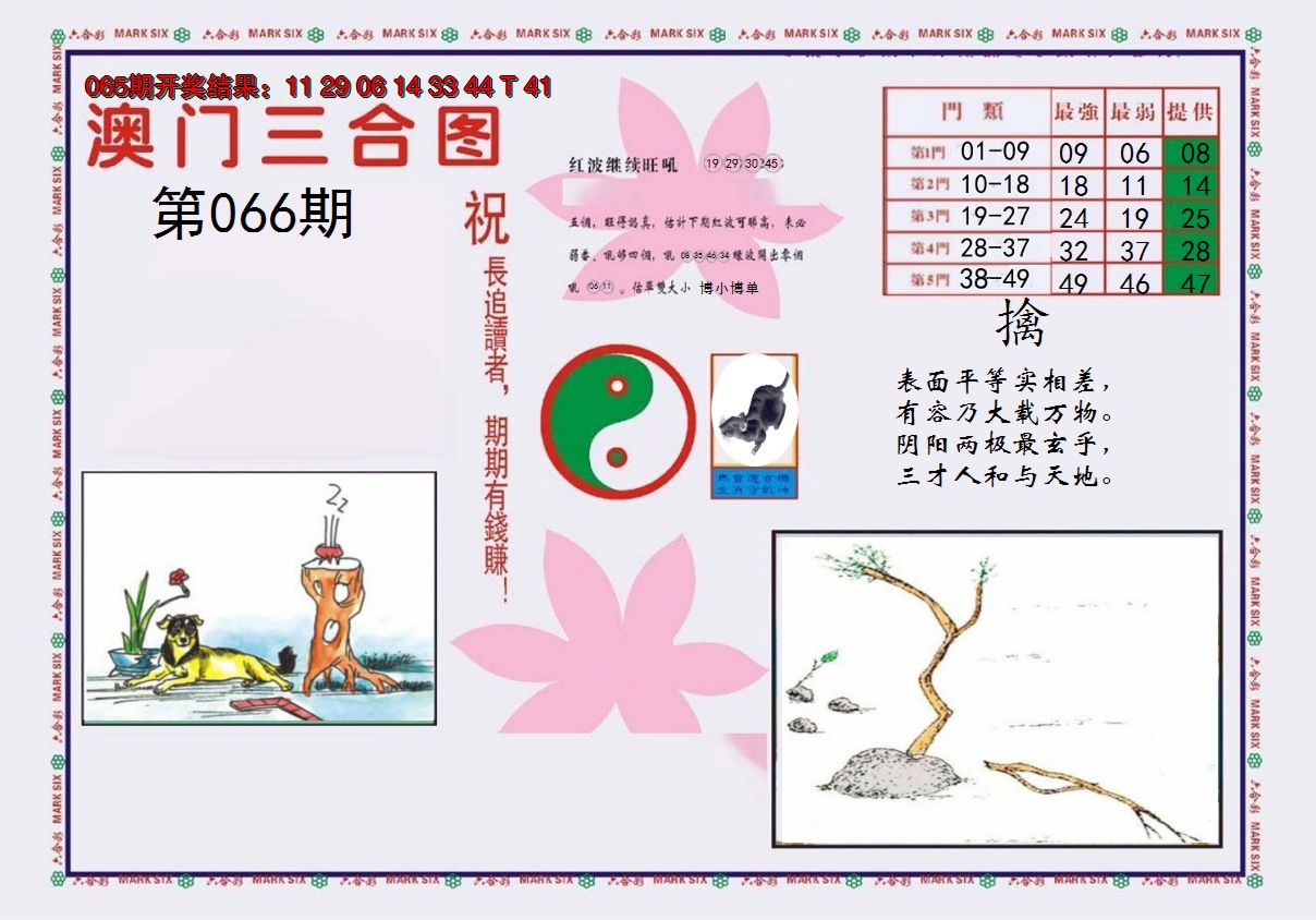 2025066期4-澳门三合