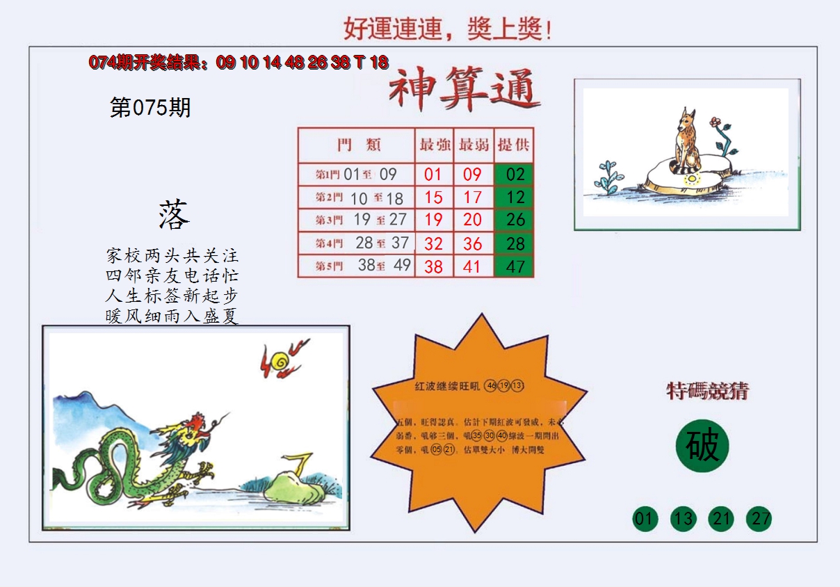 2025075期4-台湾神算