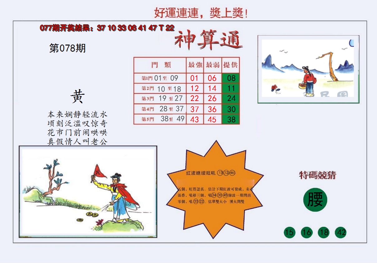 2025078期4-台湾神算