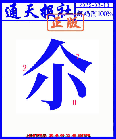 2025069期另解码图