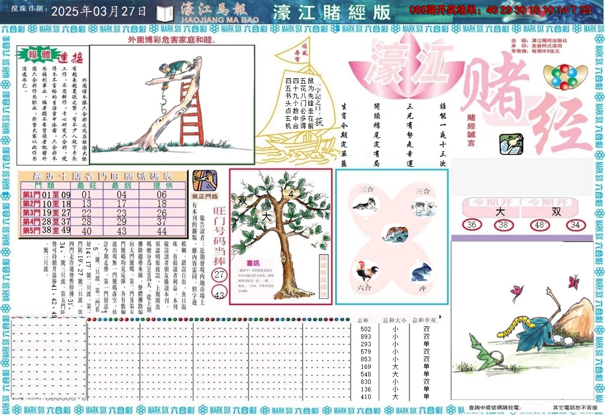 2025086期濠江赌经A