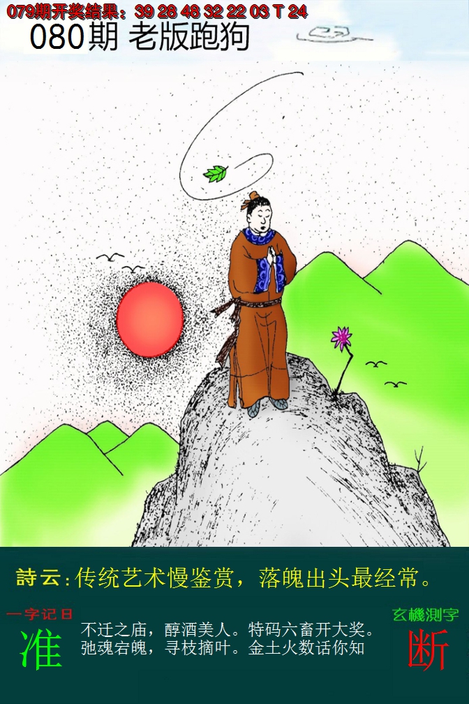 2025080期老版跑狗