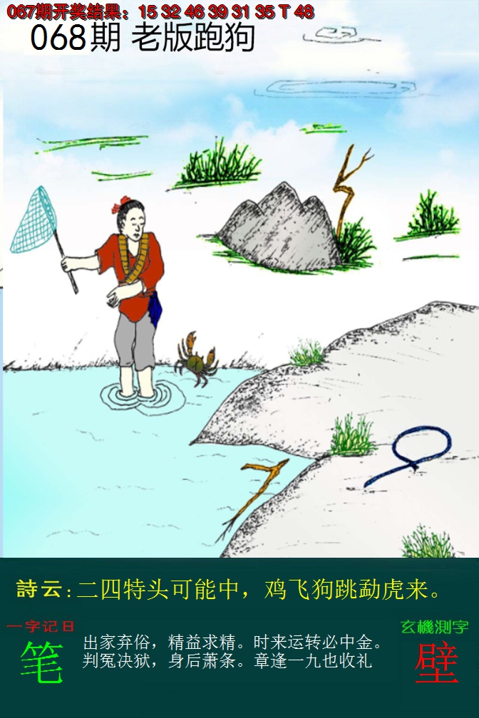 2025068期老版跑狗