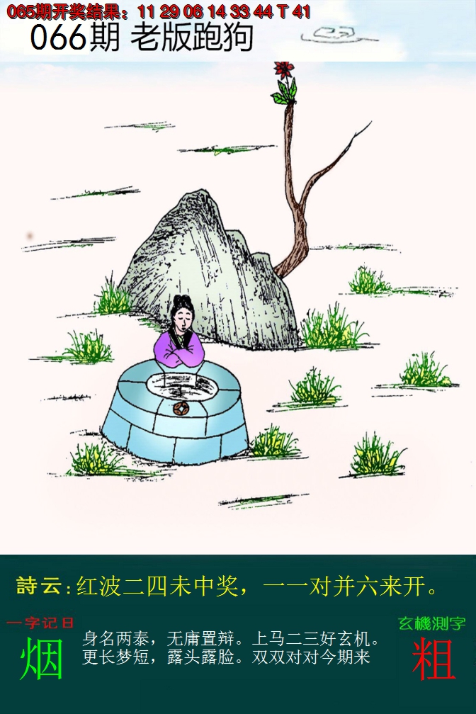 2025066期老版跑狗