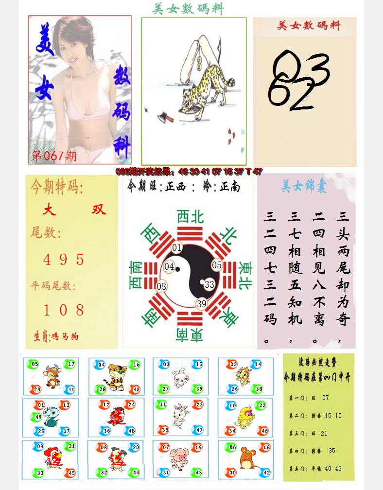 2025067期美女数码料