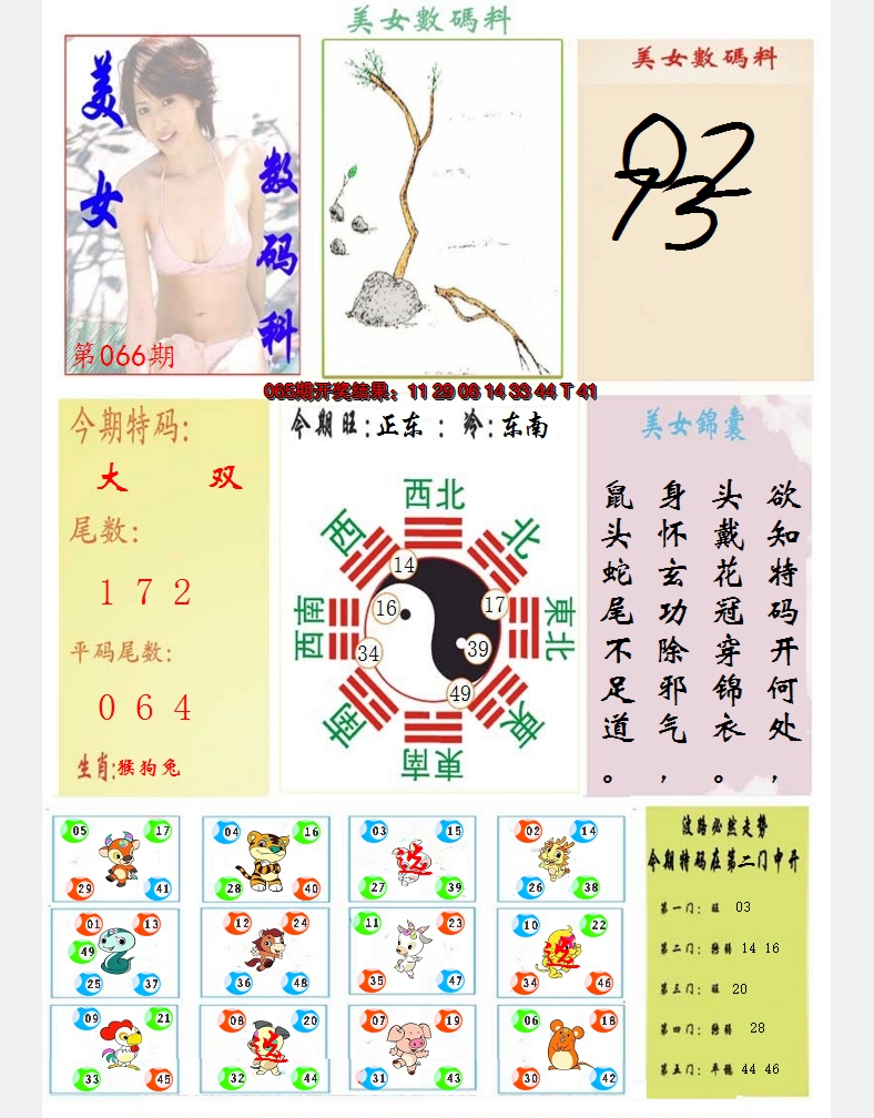 2025066期美女数码料