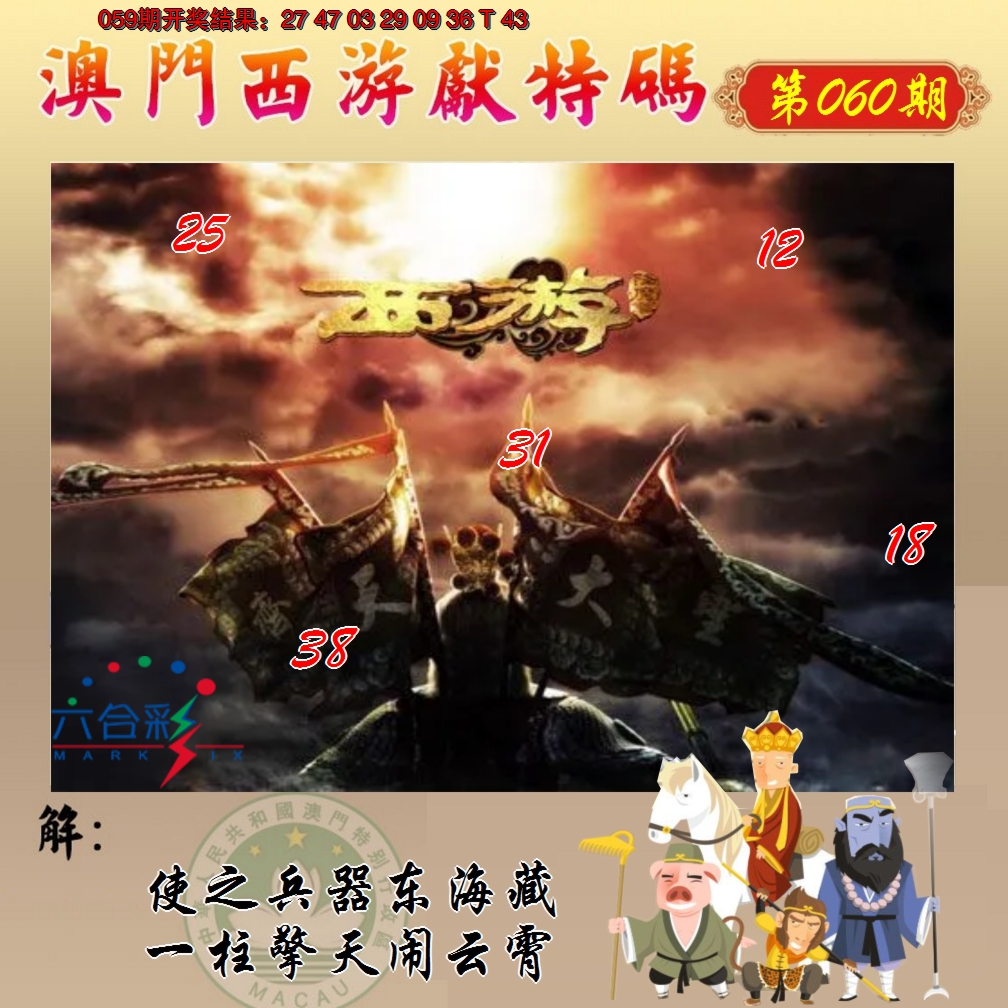 2025060期西游献码