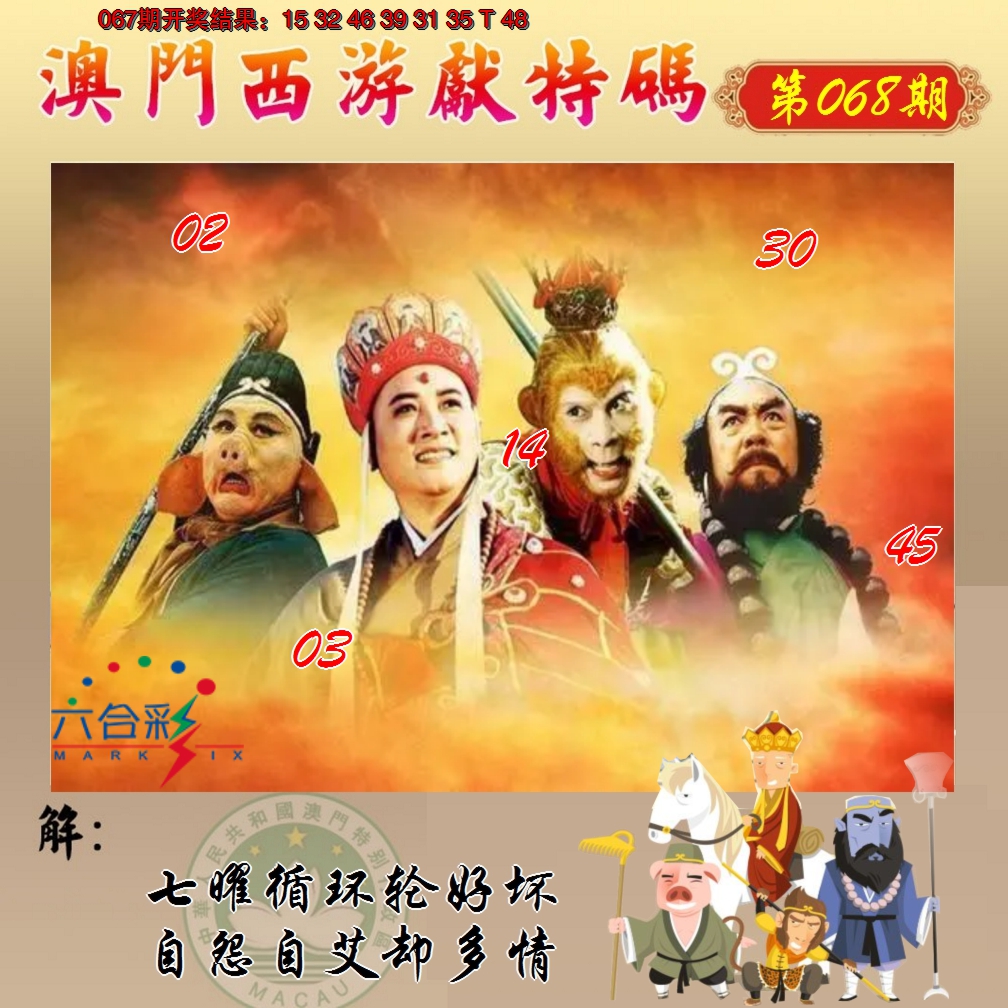 2025068期西游献码
