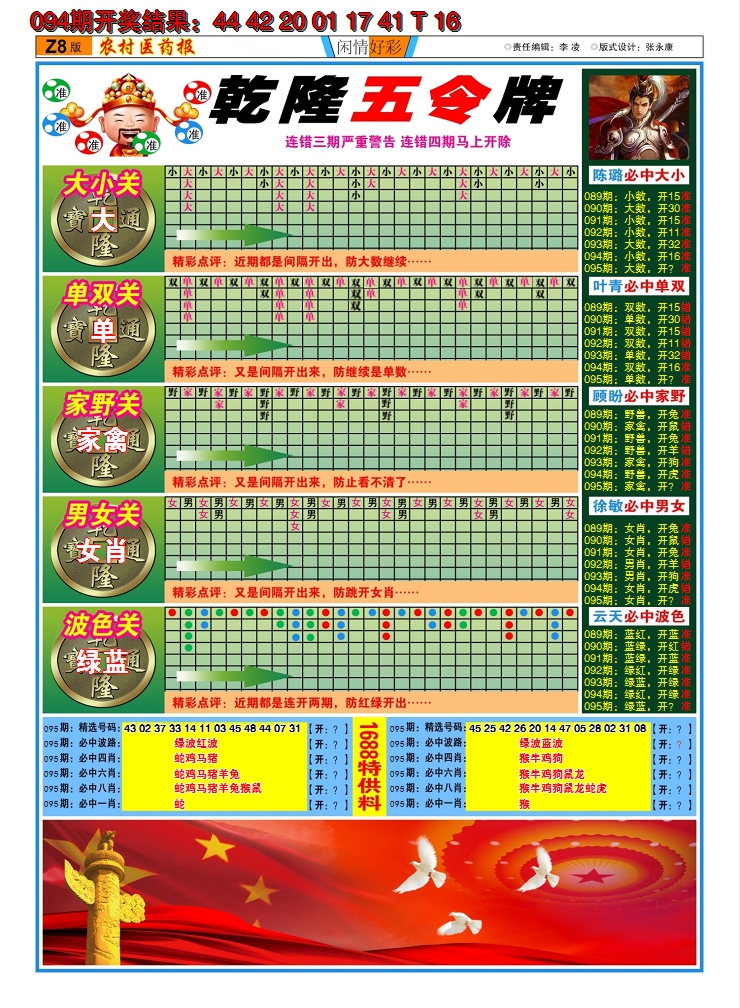 2025095期粤彩联盟C