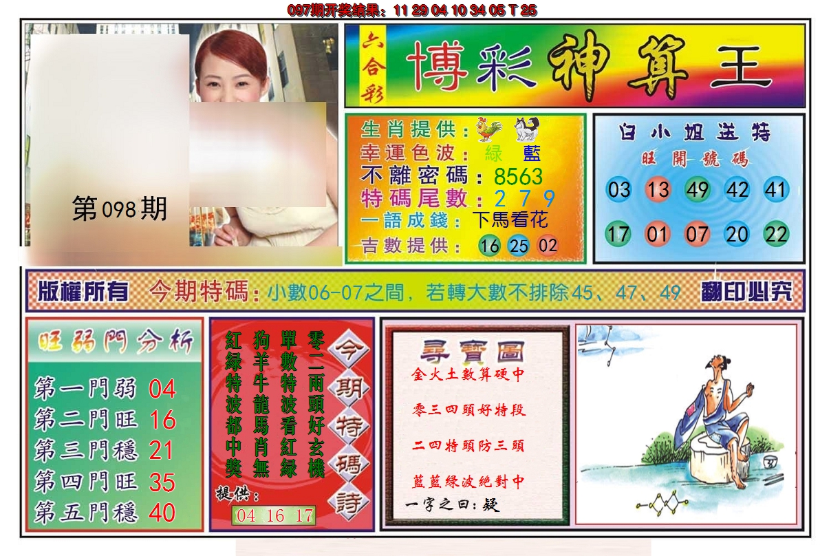 2025098期博彩神算王