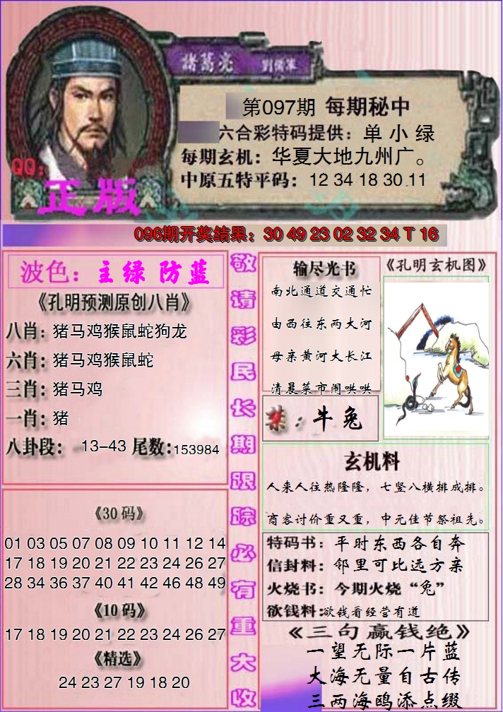 2025097期一代孔明报