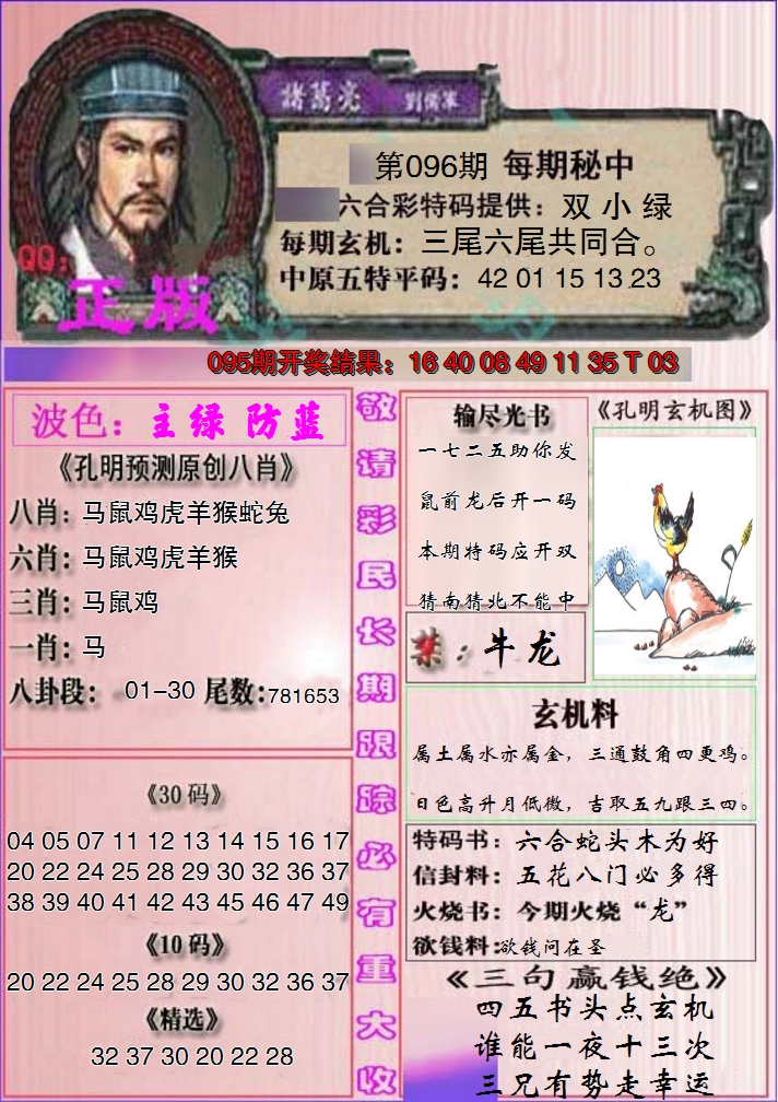 2025096期一代孔明报