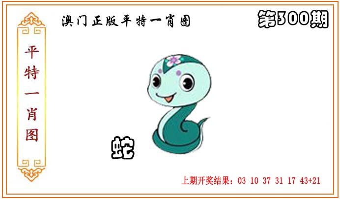 2024300期正版平特一肖图