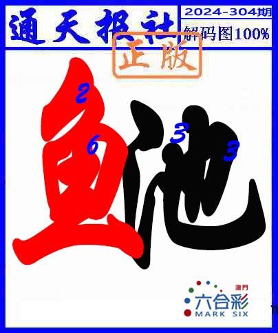 2024304期解码图